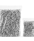 Heavy Duty Metal Grommets Kit 1000 Pieces Three Eighths Inch Eyelets And Washers For Banners Posters Fabric Clothes Leather Belts Punching Iron Silver Rust Resistant