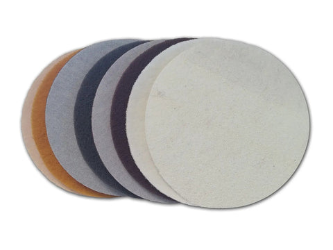 6 Inch Sanding Discs and Polishing Pad 24 Piece Variety Pack with 320 to 400 600 to 800 1000 to 1200 Grits Nonwoven Surface
