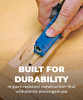 Compact Pocket Hole Jig Kit For Small Projects And Tight Spaces, Delivers Strong Joints No Glue Needed, Works With Various Material Thickness, Premium Mini Jig With Steel Enforced Drill Guides, Great For Quick Fixes And Craft Jobs in use on wood
