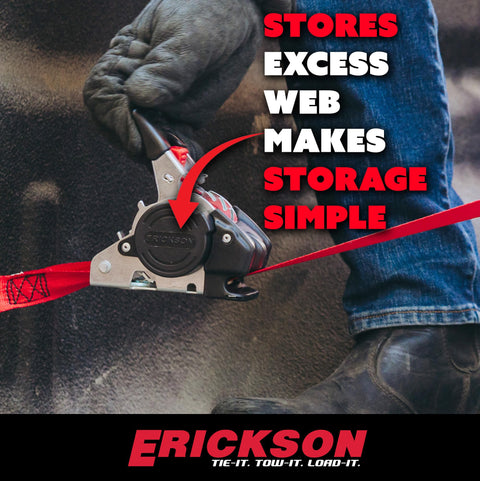 Using Red 1 Inch By 10 Foot Retractable Ratcheting Tie Down Straps Set Of Four With Storage Bag 1200 Pound Load Capacity One Button Release Automatic Retraction Keeps Gear Secure And Neat on tool storage