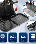 Rear Seat Golf Cart Bag Holder With Foldable Rack And Safety Grab Bar Up To 8 Inches Easy No Drill Install Compatible With EZGO Club Car Yamaha Keeps Bags Secure And From Sliding On Bumpy Rides