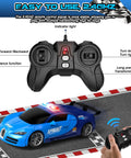 Remote Control Car Transforming Robot Toy For Boys With OneClick Demo Dope 360 Degree Rotation Smooth Deformation LED Lights 2.4GHz RC Vehicle For Kids Easy To Use Perfect Christmas Gift with handheld controller