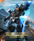 Transformers Mirage Classic Class Model Kit with movie authentic details and LED light up eyes in action pose