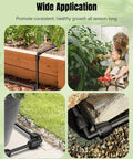 Fifteen Pcs Drip Irrigation Fittings For Half Inch Tubing With Barbed Elbows And Anti Drop Lock Nuts, Leakproof Connections