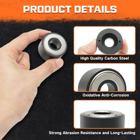 Close-up of Wheel Stud Installer Tool 22800 Pro Grade showing carbon steel material with anti-corrosion feature