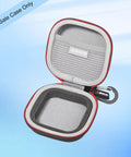 Durable EVA Hard Case for Western Digital Elements SE Portable SSD 1TB 2TB Case Only, open showing compartments on light background.