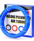 Blue Pro Grade Polyurethane PU Air Hose Tube 10mm OD 6.5mm ID, 10 Meter 32.8ft, coiled with packaging