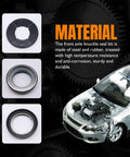 Beefed Up Outer Axle Knuckle Tube Seal Kit with Inner Seal Snap Ring for Ford 1998 2004 Super Duty Dana 50 60 Replacement