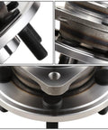 Close-up of 78mm Full Cast Rotor Front Wheel Bearing Hub Assembly Direct-Fit For Jeep Cherokee 1999-2001 And Jeep Wrangler 1999-2006