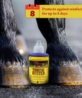 Hoof Care Liquid for Horses Thrush Treatment with Purple Stain Formula Easy to Apply to Keep Hooves Healthy in Wet or Muddy Conditions 2 Oz