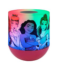 Color Changing LED Tabletop Lamp With Touch Sensor For Kids Frozen II Inspired Elsa And Anna Night Light Bedside Glow Nursery