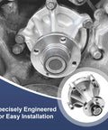 Ford Water Pump With Gasket AW4130 Replacement For F150 F250 F350 installed view