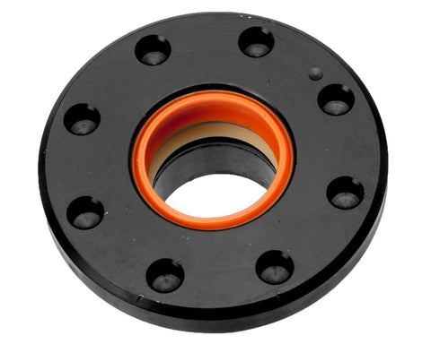 SeaStar Front Mount Seal Kit HS5157 seal gland component, black and orange, for HC5340-HC5394 series pivot cylinder replacement