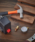 Go To Air Compressor Pressure Switch Kit 26 Amp 120/240 Volt With 120 155 PSI Setting shown with gauge and relief valve