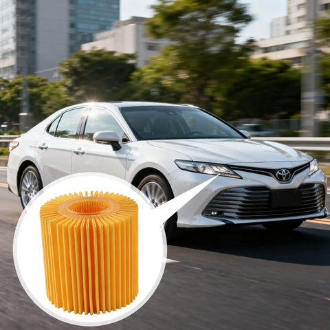 Toyota Camry 2010-2017 6 Pack Engine Oil Filter Kit for Avalon RAV4 Highlander Sienna Tacoma Lexus ES350 RX350 Replaces 04152-YZZA1 04152-31090 04152-YZZG1 Easy Install No Hassle