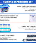 Science Kit For Kids With 120 Hands On Experiments And Scientist Costume Role Play STEM Educational Toy Set For Boys And Girls