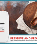 All Purpose Go To Food Grade Mineral Oil For Cutting Boards And Butcher Blocks 5 Gallon White Mineral Oil Container