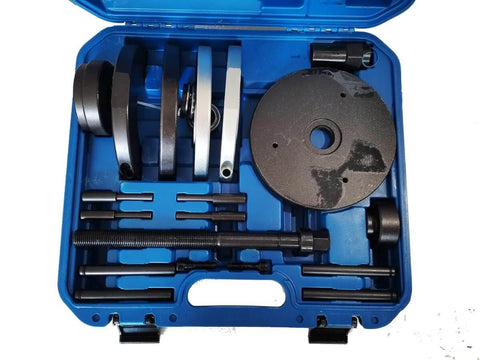20Pcs Wheel Hub Bearing Tool Set For Easy Removal And Installation, Heavy Duty Bearing Splitter Kit, 82mm Size in blue case