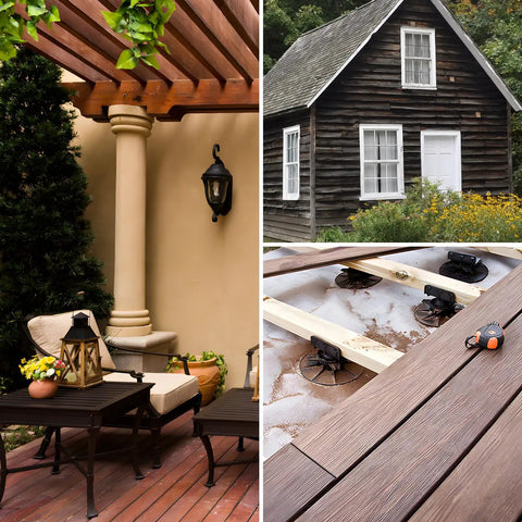 Tough As Nails 2 Inch Deck Screws Gauge 8 for outdoor wood fences and composite boards with quick drive star tips on decking.