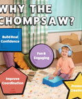 Child using Rad Cardboard Cutter For Kids With Totally Safe Blade-Free Design to craft with cardboard in a creative setting.
