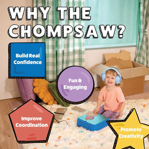 Child using Rad Cardboard Cutter For Kids With Totally Safe Blade-Free Design to craft with cardboard in a creative setting.