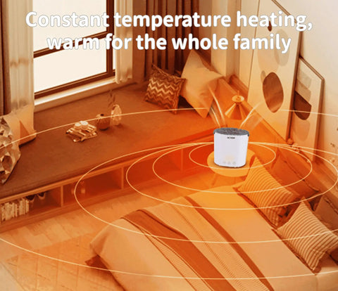 All In One Portable Dryer For Shoes And Threads With Hand Warmer Foldable Design Smart Timing 600W High Power in bedroom setting