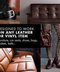 Leather Recoloring Balm For Couches And Furniture Color Restorer And Scratch Remover Easy Leather Repair Kit For Sofas