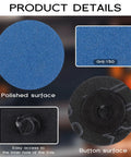150 Pcs 2 Inch Sanding Discs For Die Grinder Set 150 Grit For Surface Finish, Grinding, Polishing, Rust Paint Removal