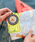 Orienteering Compass For Hiking And Camping, Pro-Grade Scout Tool For Map Reading And Navigation, Acrylic Baseplate With 360 Degree Bezel