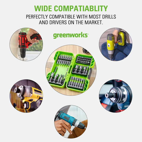 All In One 70 Piece Impact Rated Driving Set With Magnetic Screw Guide, Socket Adapters, Nut Drivers displayed in modular case