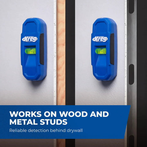 Handy Dandy Magnetic Stud Finder Reliably Pinpoints Wood Framing Metal Studs Plus Hidden Screws And Nails In Drywall Hands Free Wall Holder Scanner Built Tough For Contractors And Weekend Warriors