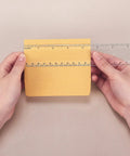 Measuring yellow card with Colorful 12 Inch Plastic Ruler Set Two Sided Imperial And Metric For School Office And DIY Projects A Must Have Easy To Read Durable Rulers Great For Crafts Classrooms And Home Projects