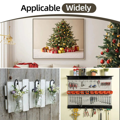 Badass Heavy Duty 41 Inch French Cleat Brackets And Top Tier Aluminum Wall Mount Hooks For Hanging Picture Frames Mirrors Whiteboards Plus Headboards Featuring Quick Snap Install That Goes Hard On Weight Up To 250 Pounds used for displaying various items in a home setting.
