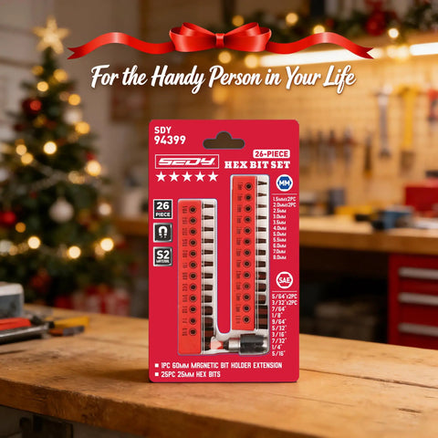 Heavy Duty 25 Piece Allen Wrench Drill Bit Set With Magnetic Tips For Quick Bit Changes Includes SAE And Metric Hex Keys Durable S2 Steel Bits Built For Industrial Use Workhorse Tool Set.