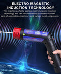 Heavy Duty Magnetic Induction Heater Bolt Removal Tool One Hand Operated 1700 Watt 4 Coil Compact Design with heating coil in action.