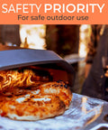 Oak Kiln Dried Five To Six Inch Mini Pizza Oven Logs Bundle 12 To 14 Lbs With Ten Natural Fire Starters for safe outdoor use
