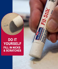 Fill Stick Wood Filler Crayon 12 Pack Assorted Colors For Scratches And Nicks On Furniture Frames Cabinets And More Easy DIY Repair Kit For Gouges Dings And Color Matching Touch Ups used on surface