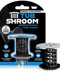 Inside Tub Drain Hair Catcher In Black Chrome Finish No Fuss Cleanup Protector For Bathroom Drains Fits 1.5 To 1.75 Inch Tub