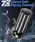 24 Pack Black XL Spline Lug Nuts M14x1.5 For 6 Lug Aftermarket Wheels With 60 Degree Conical Bulge Seat Closed End water resist