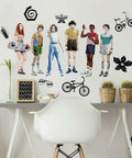 Stranger Things Peel And Stick Wall Decals Set With 17 Pieces Removable And Repositionable Without Residue For Any Smooth Surface
