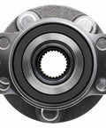 Front view of Rear Wheel Hub Assembly For Subaru Crosstrek 2016 2020 Forester 2014 2018 Impreza 2012 2019 XV Crosstrek 2013 2015 5 Lug AWD Hub Pair Left And Right Replaces 512518