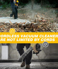 Cordless Leaf Blower For 20V Max Batteries With Light Brushless Motor 720 CFM At 180 MPH used on patio and driveway