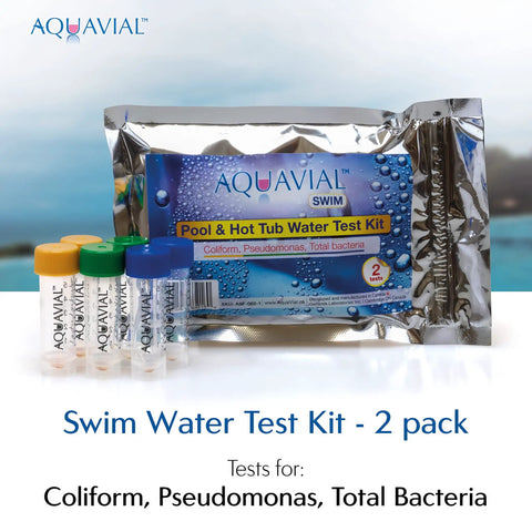 Heavy Duty Swimming Pool Water Test Kit Catches Sneaky Pseudomonas And Coliforms For Hot Tub Spa Pond in two pack