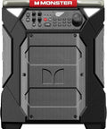 Front view of Rockin Roller 270 Portable Indoor Outdoor Bluetooth Speaker with 200 Watts Power and robust design