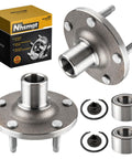 Front Wheel Bearing Hub Assembly Pair X2 For Ford Escape 2001-2012, Mazda Tribute 2001-2006 And 2008-2011, Mercury Mariner 2005-2011 Non-ABS 5-Lug Front Left Right, OEM-Grade DIY-Friendly