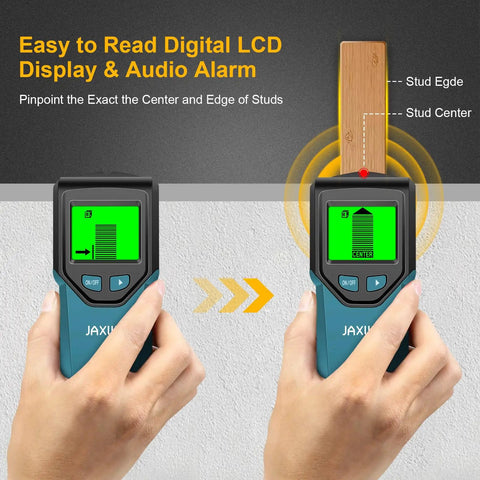 Smooth Operator 5 In 1 Wall Scanner And Stud Detector With Smart Chip Technology Hd Lcd Display Precision Gauge For Wood Framing Metal Wires Copper Pipes And Hidden Cables Built Tough Diy Game Changer