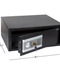 Digital Safe With LED Keypad And Two Manual Override Keys Keeps Your Cash Jewelry And Passports Locked Down At Home Office