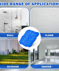 1 Piece Concrete Stamp Mat Set For Texturing, Durable Polyurethane Stamp Skin, Stone Tile Texture Mat, Slate Floor Imprint Molds