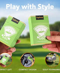 Custom Golf Tees Bulk Pack With Your Name Or Logo In A Pouch, Two And Three Quarters Inch Hardwood Tees display