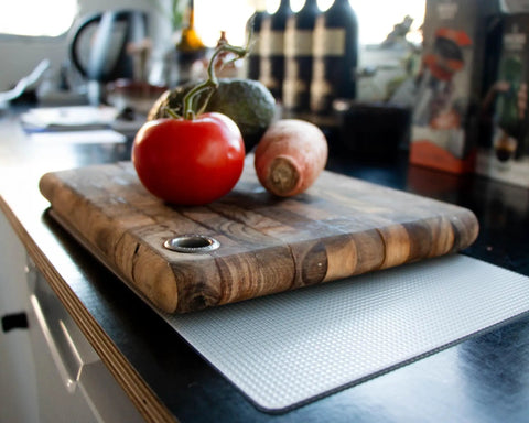 Non Adhesive Anti Slip Mat That Actually Grips Your Gear For Everyday Setup Multi Purpose Non Slip Pad For Countertops Black 8x12 Inches